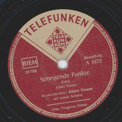 Albert Vossen - Fliegende Bltter / Springende Punkte