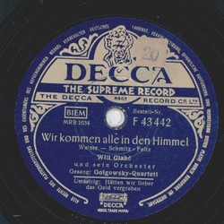 Golgowsky-Quartett - Wir kommen alle in den Himmel /...