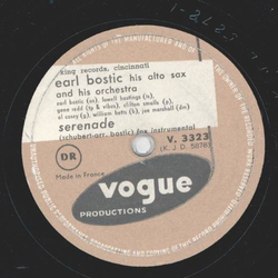 Earl Bostic - Serenade / The Moon is low