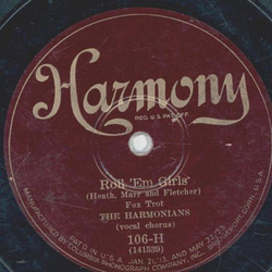 University Six / The Harmonians - Fallin down / Roll em Girls