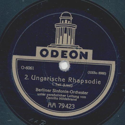 Berliner Sinfonie Orchster - 2. Ungarische Rhapsodie 1. Teil / 2. Teil