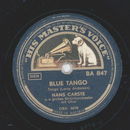 Hans Carste - Blue Tango / Addios Muchachos
