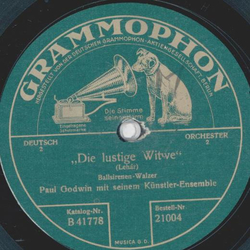 Paul Godwin - Mikado-Walzer / Die lustige Witwe