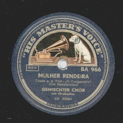 Gemischter Chor - Muhler Rendeira /  Z Do Norte - Lua...