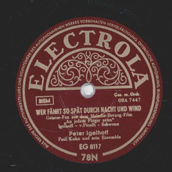 Peter Igelhoof / Loni Heuser - Wer fährt so spät durch...