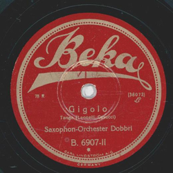 Saxophon-Orchester Dobbri - Ma Colombine / Gigolo