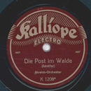 Streich-Orchester - Die Post im Walde / Die Mhle im...