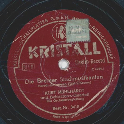 Kurt Mhlhardt - Der Graf von Rdesheim / Die Bremer Stadtmusikanten