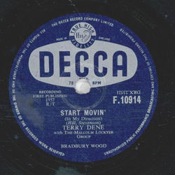 Terry Dene - Start Movin / Green Corn