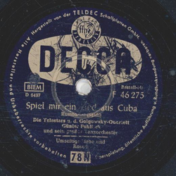 Golgowsky-Quartett - Liebe und Rosen / Spiel mir ein Lied aus Cuba 