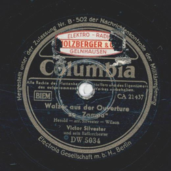 Victor Silvester - Walzer aus der Ouverture zu Zampa /...
