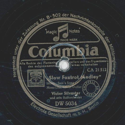Victor Silvester - Walzer aus der Ouverture zu Zampa / Slow Foxtrot Medley