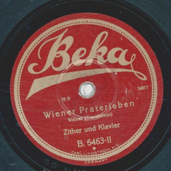 Zither-Terzett - Wiener Brger / Wiener Praterleben