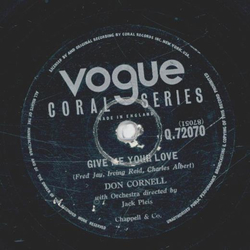 Don Cornell - When you are in Love / Give me your Love