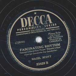 Hazel Scott - The Man I  Love / Fascinating Rhythm