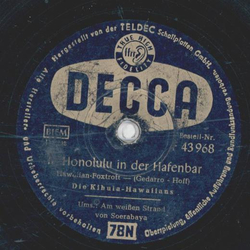 Die Kihula-Hawaiians - In Honolulu in der Hafenbar / Am...