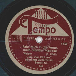 Die vier Richters - Ist alles dunkel, ist alles trbe /...