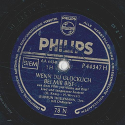 Gudrun Thielemann - Wenn du glcklich bei mir bist /...