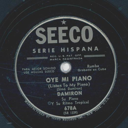 Damiron - Oye mi Piano / Tropical Rhapsody