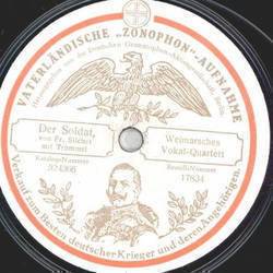 Weimarsches Vokal-Quartett - Der Soldat / Reiters Morgenlied