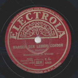 Blasorchester B. Winkler - Falangisten Hymne / Marsch der...