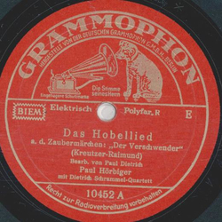 Paul Hrbiger - Das Hobellied / Weil mein Vater a Wiener war
