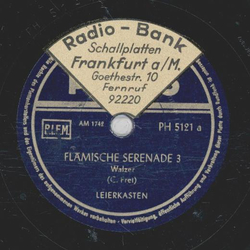 Leierkasten - Flämische Serenade 3 / La Bourasque