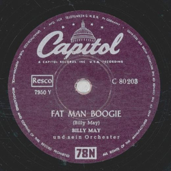 Billy May und sein Orchester - My Silent Love / Fat Man Boogie
