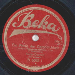 Steier Quartett - Ein Prosit der Gemütlichkeit Teil I und II