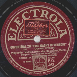 Johann Strauss - Ouvertre zu Eine Nacht in Venedig Teil I und II