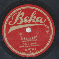Zither-Terzett (Zither, Klavier, Harmonika) - Edelwei (Steirisches Volkslied) / Nur fr dich (Lied. Kerber)
