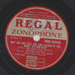 Billy Cotton and his Band - Why Did She Fall For The...