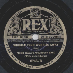 Primo Scalas Accordeon Band - Wilhelmina / Whistle Your Worries Away