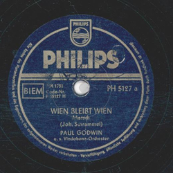 Paul Godwin - Wien bleibt Wien / Vindobona Marsch