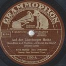 Hans Naumann - Auf der Lneburger Heide / Wenn der...