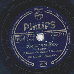 Die Kilima Hawaiians - Vaya Con Dios / Cowboy-Pfeif-Song