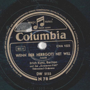 Erich Kunz - Wenn der Herrgott net will / Wiener Fiakerlied