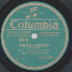 Antonio Melandri - Cavalleria Rusticana No. I und II