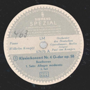 Wilhelm Kempff - Klavierkonzert Nr. 4 G-dur op. 58, Teil...