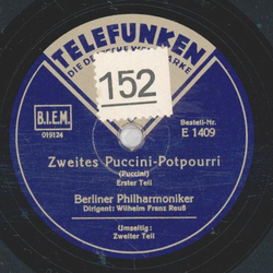 Berliner Philharmoniker - Zweites Puccini-Potpourri Teil I und II