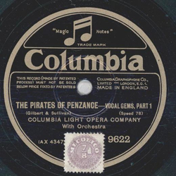 Columbia Light Opera Company - The Pirates Of Penzance Part 1 / Part 2