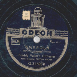 Freddy Valiers Orchester - Caminito / Amapola 