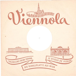 Original Viennola Cover fr 25er Schellackplatten A1 B