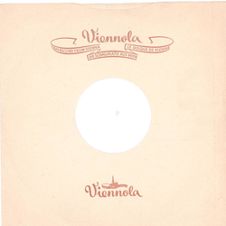 Original Viennola Cover fr 25er Schellackplatten A1 B