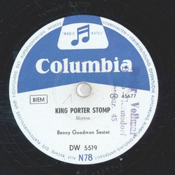Benny Goodman Sextet - Memories of you / King Porter Stomp