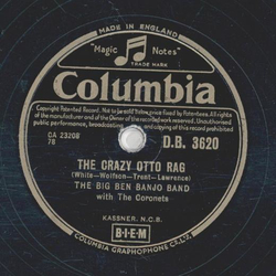 The Big Ben Banjo Band - The Crazy Otto Rag / Hey Mr. Banjo