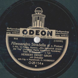 Herbert Ernst Groh - Allesandro Stradella 1 Teil / 2 Teil