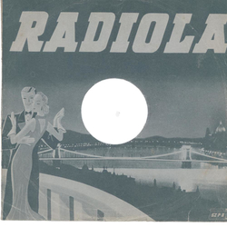 Original Cover f�r 25er Schellackplatten