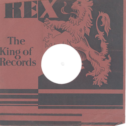 Original Rex Cover für 25er Schellackplatten A4 A