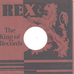 Original Rex Cover fr 25er Schellackplatten A4 B